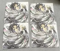 【新品未開封】劇場版　鬼滅の刃　入場者特典　第１６弾　胡蝶しのぶ　色紙4枚セット