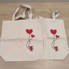 チーバくん トートバッグ 2枚セットのサムネイル