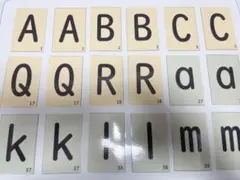 小学校　英語　アルファベット　トランプ（神経衰弱）カードのサムネイル