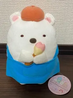 画家になりきり　すみっコぐらしぬいぐるみ（20cm）しろくまのサムネイル