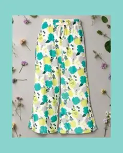 ♣MOOMIN リラパン 花とミイ総柄　イエロー