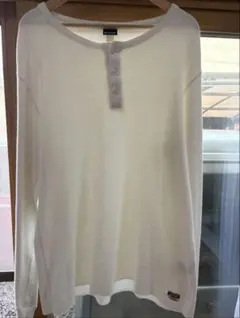 Schott ハニカムワッフル ヘンリーネック 長袖Tシャツのサムネイル