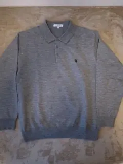 U.S. POLO ASSN.／スウェットライクニットポロ