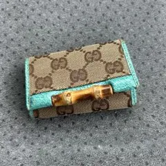 GUCCI キーケース バンブーアクセント