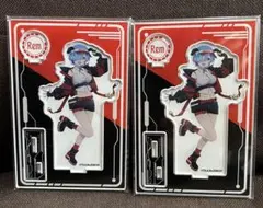 【2個セット】リゼロ　アクリルスタンド　アクスタ　レム　 ラウンドワン限定