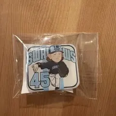 2026 Swallows CREW ピンバッジ 50 北村恵吾選手 - メルカリ