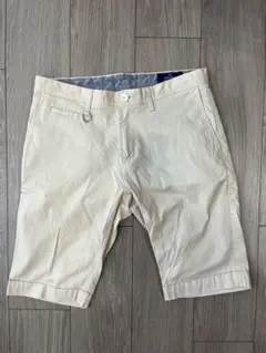 SOLIDO ソリード コットンショートパンツ ハーフパンツベージュ サイズ02