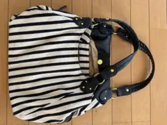 ショルダーバッグ ボーダー柄のサムネイル