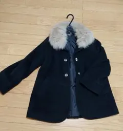 MISCH MASCH FOXファー付き Aラインコート