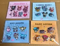 セブン限定　ナルミヤキャラクターズ　オリジナルぷっくりシール　メゾピアノ等　4種