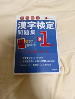 【書き込みなし】漢字検定準1級　参考書