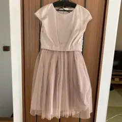 アーバンリサーチROSSOベージュ　パーティードレス