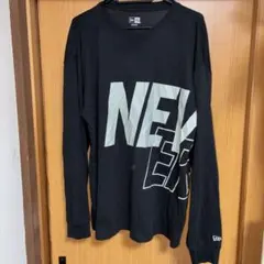 え*ろ様 NEW ERA　ニューエラ　ロンＴ　Ｍサイズ　ビッグロゴプリント　長袖