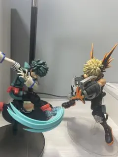 僕のヒーローアカデミア フィギュアセット 緑谷出久 爆豪勝己