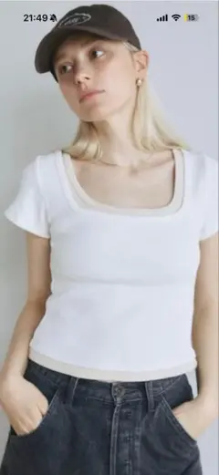 searoomlynn♡Soft sheerランダムRIB Cuffsトップス - メルカリ