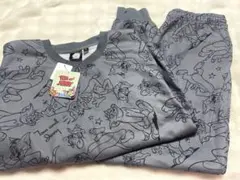 トムとジェリー ルームウェア グレー　メンズMサイズ　裏起毛