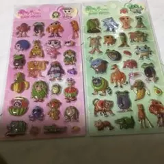 ブレインロット　ぷくぷく立体シール　2枚