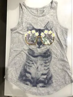 GapKids 猫プリント タンクトップ 140のサムネイル