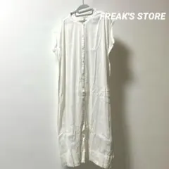 FREAK'S STORE インドコットン ノースリーブ ワンピース
