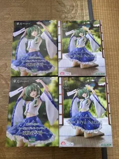 東方Project ぬーどるストッパーフィギュア　東風谷早苗　4体