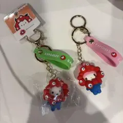 サンリオ　立体マスコットストラップ　2025万博