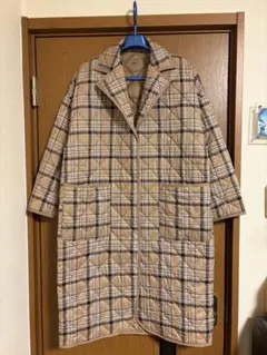 UNIQLO パフテック　チェック柄 キルティングジャケット 461361