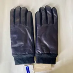 キャサリンハムネット　メンズ　レザーグローブ　羊革