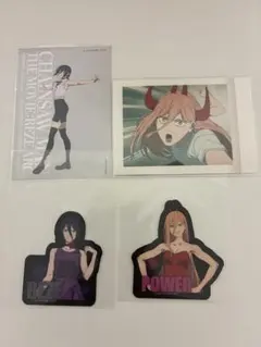 チェンソーマン　レゼ　ステッカー　特典　カード　パワー　TSUTAYA