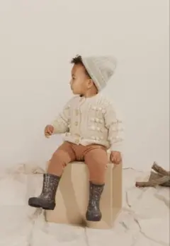 Rylee+Cruライリーアンドクルー bobble cardigan 2-3y