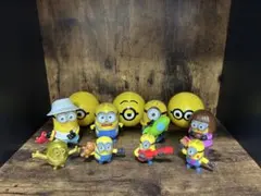 ミニオン マクドナルド　ハッピーセット　フィギュアセット 8体+ボール4個