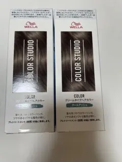 WELLA COLOR STUDIO クールアッシュ ヘアカラー剤のサムネイル