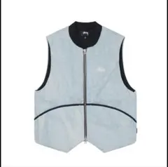 Stussy 水色 ノースリーブ ベストのサムネイル