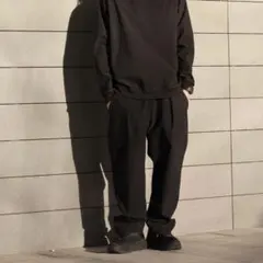 4NG3L0000 BLACK STRIPE TROUSERS - メルカリ