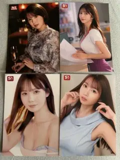 葵つかさ 七ツ森りり miru 夢乃あいか 生写真のサムネイル