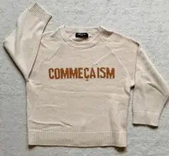 COMMECA ISMコムサイズム　コットンニット　110㎝