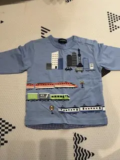 klädkäp 長袖カットソー 80 青