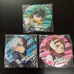 僕のヒーローアカデミア ヒロアカ 缶バッジ gigo限定 3種セット