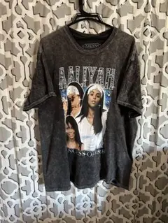 AALIYAH アリーヤ Tシャツ ブラック L