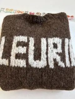 +81BRANCA/ハチイチブランカ SLOBE別注 ペルーニット