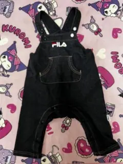 FILA デニム オーバーオールロンパース 90cmのサムネイル