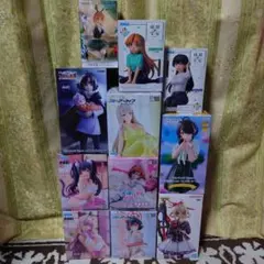 美少女プライズフィギュアまとめ売り　１１点セット売り