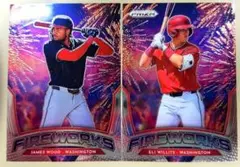James Wood Panini Prizm Fireworks