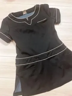 STYLISH WORKS 半袖 エステ制服チュニック 黒 M - メルカリ