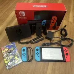 Switch新型＋スプラ3セット 外箱あり 美品