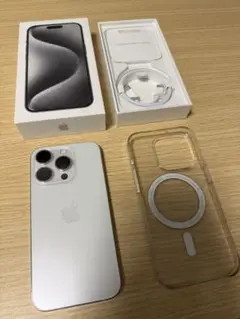 Apple iPhone 15 Pro 256GB ホワイトチタニウム