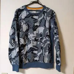 Reebok カモフラージュ クルーネック スウェット