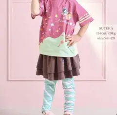 未使用　ヴァネロペ　シュガーラッシュ 100　上下セット　しまむら　子供服キッズ 新品タグ付 上下セット ヴァネロペ シュガーラッシュ しまむら