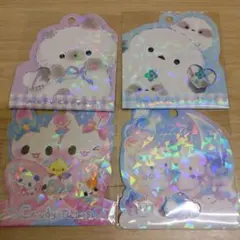 フルフルシールセット 4種 mofukororin CANdy Twins