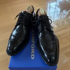 【極美品】KENFORD ケンフォード ブラック レースアップシューズ