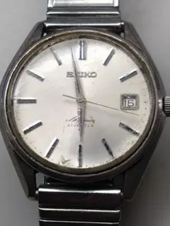 ラ*ー様 SEIKO 自動巻き 腕時計 シルバー
